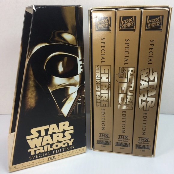 star wars vhs collection